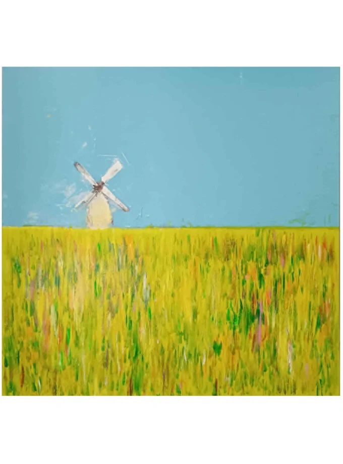 windmill painting